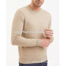 Camisola de cashmere ajustada para homens quentes e quentes